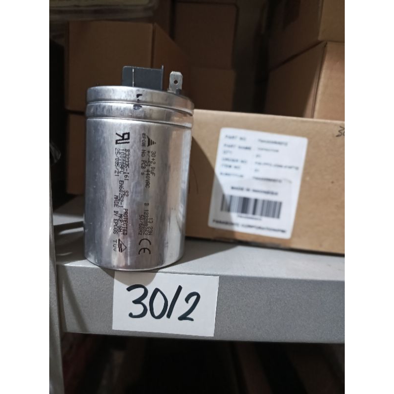 kapasitor ac panasonic 1pk 30/2uf kapasitor ac panasonic 1 pk capasitor ac panasonic 1 pk