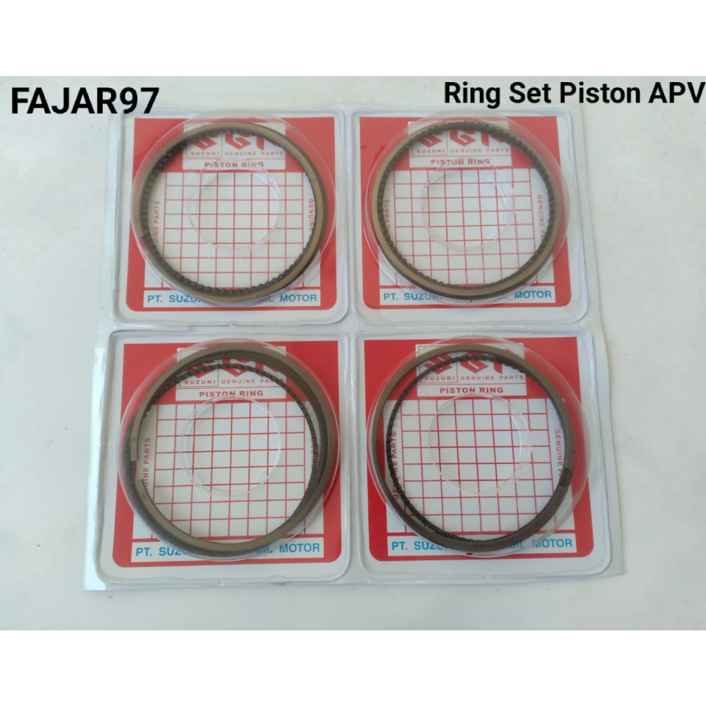 Ring Piston Ring Seher seker SET Suzuki APV/Futura injection