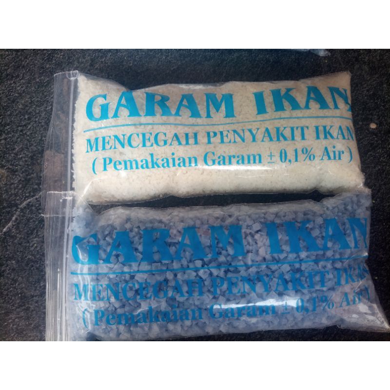 

garam biru ikan kualitas A/kering dan bersih