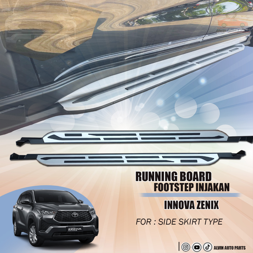 FOOTSTEP INJAKAN KAKI INNOVA ZENIX / RUNNING BOARD INNOVA ZENIX