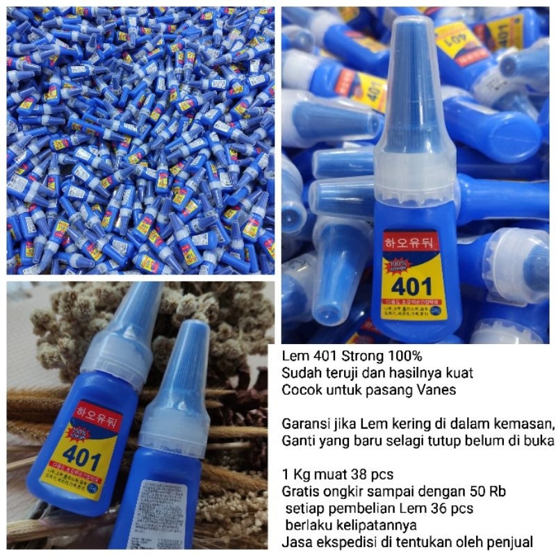 

Lem 401 strong 100% untuk arrow/ lem busur / lem vanes