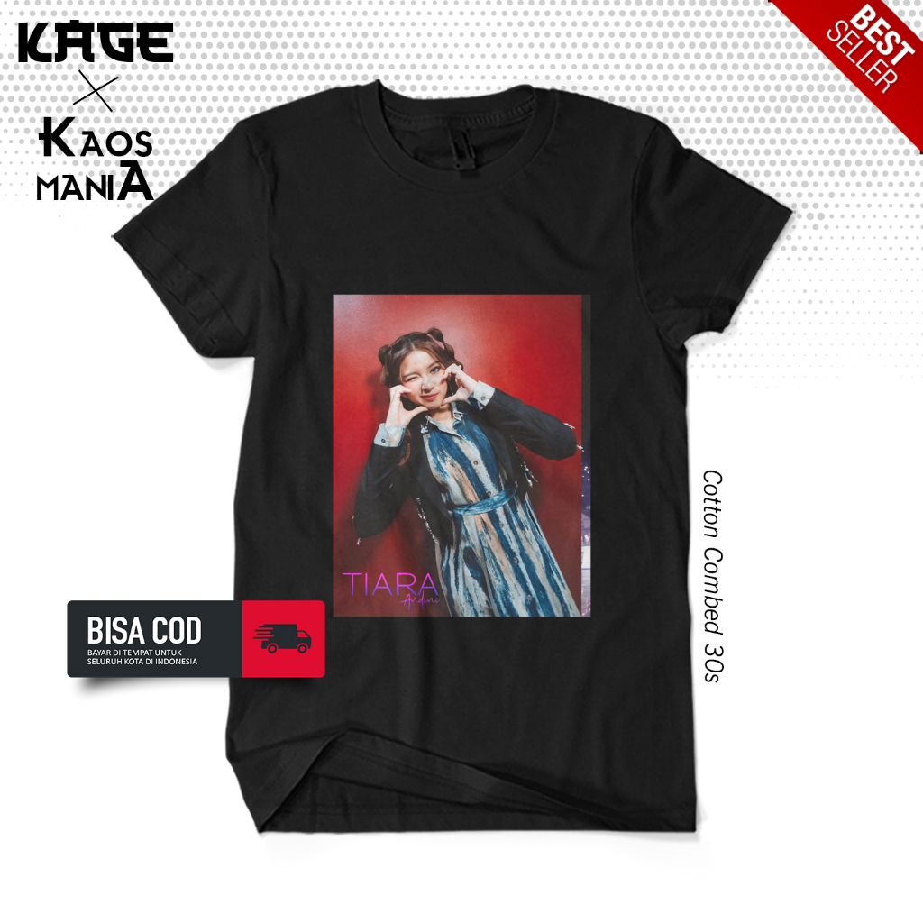 Kaos Atasan TIARA ANDINI TERBARU Gambar Album Musik BERGAYA STORE