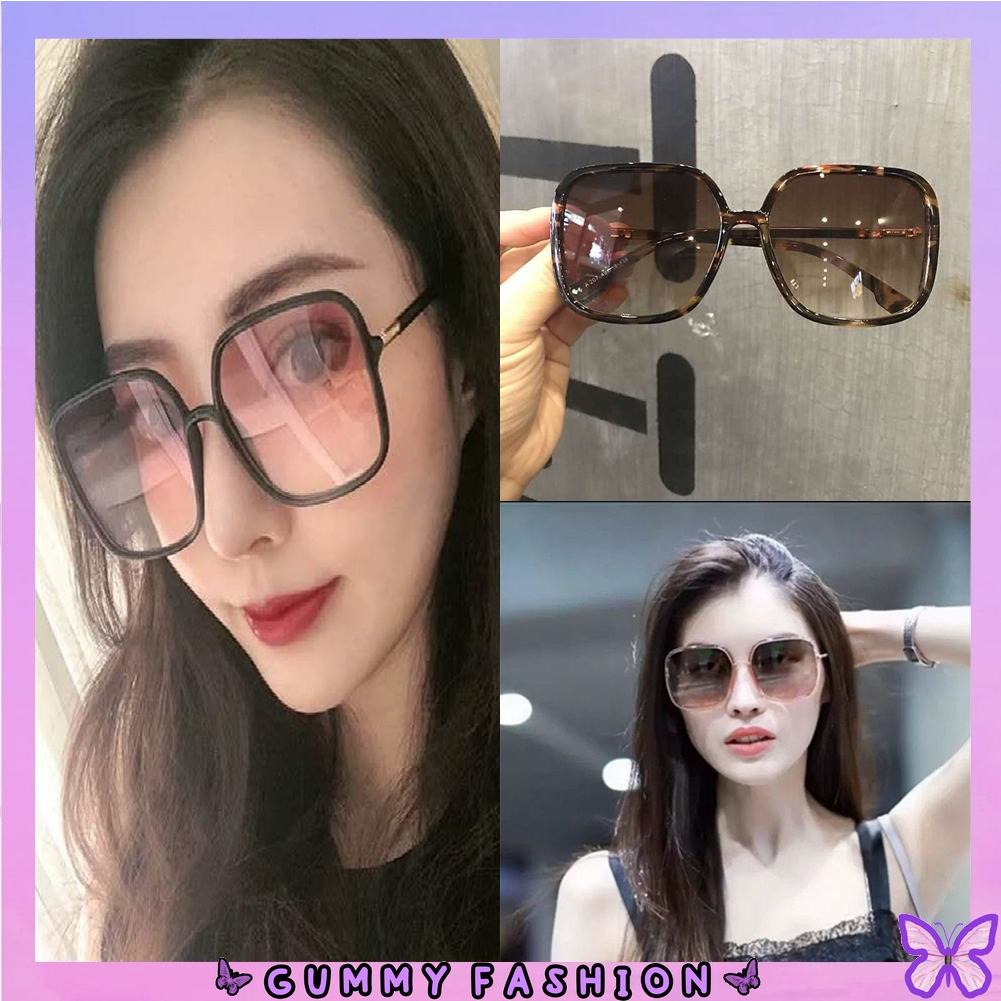 •GUMMY• KC107 Kacamata Anti Radiasi Persegi Kacamata Style Korea Bingkai Retro Petak Eyeglasses