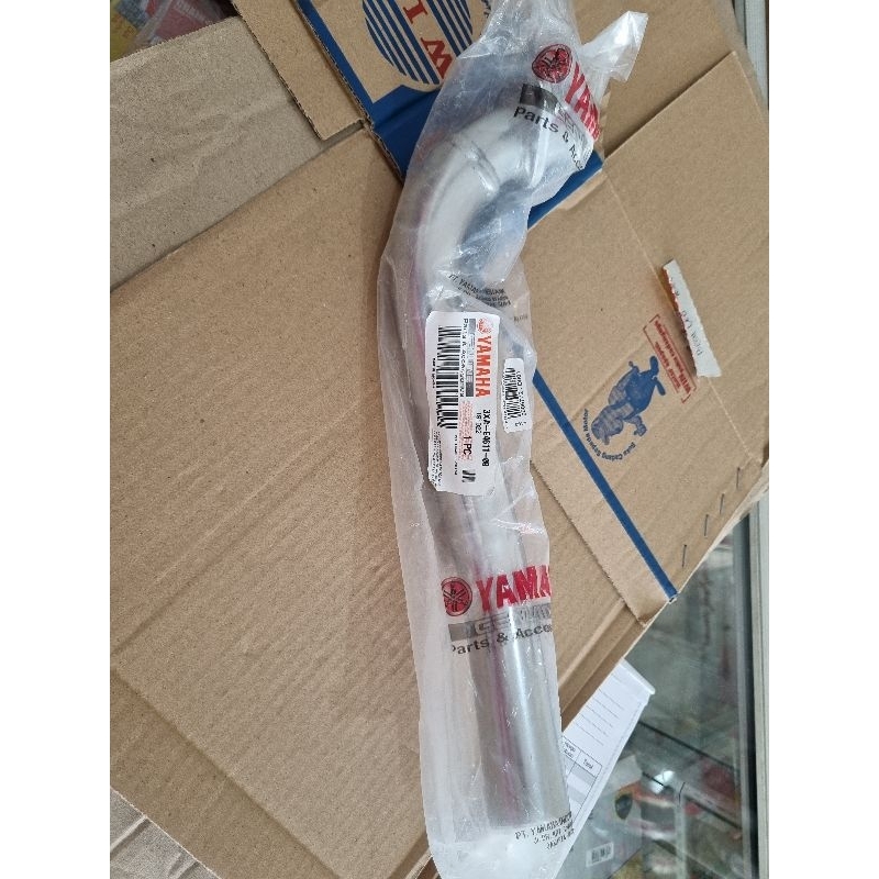 leher knalpot sambungan knalpot fiz r fizr fiz 3xa-e4611-00 ori yamaha ygp