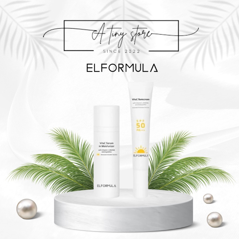 ELFORMULA - Bundle 2in1 VitaC Series VitaC Sunscreen + VitaC Moisturizer