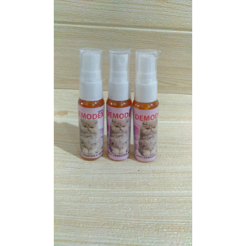 Demodex Spray Anti Demodex Mites Untuk Kucing 30ml
