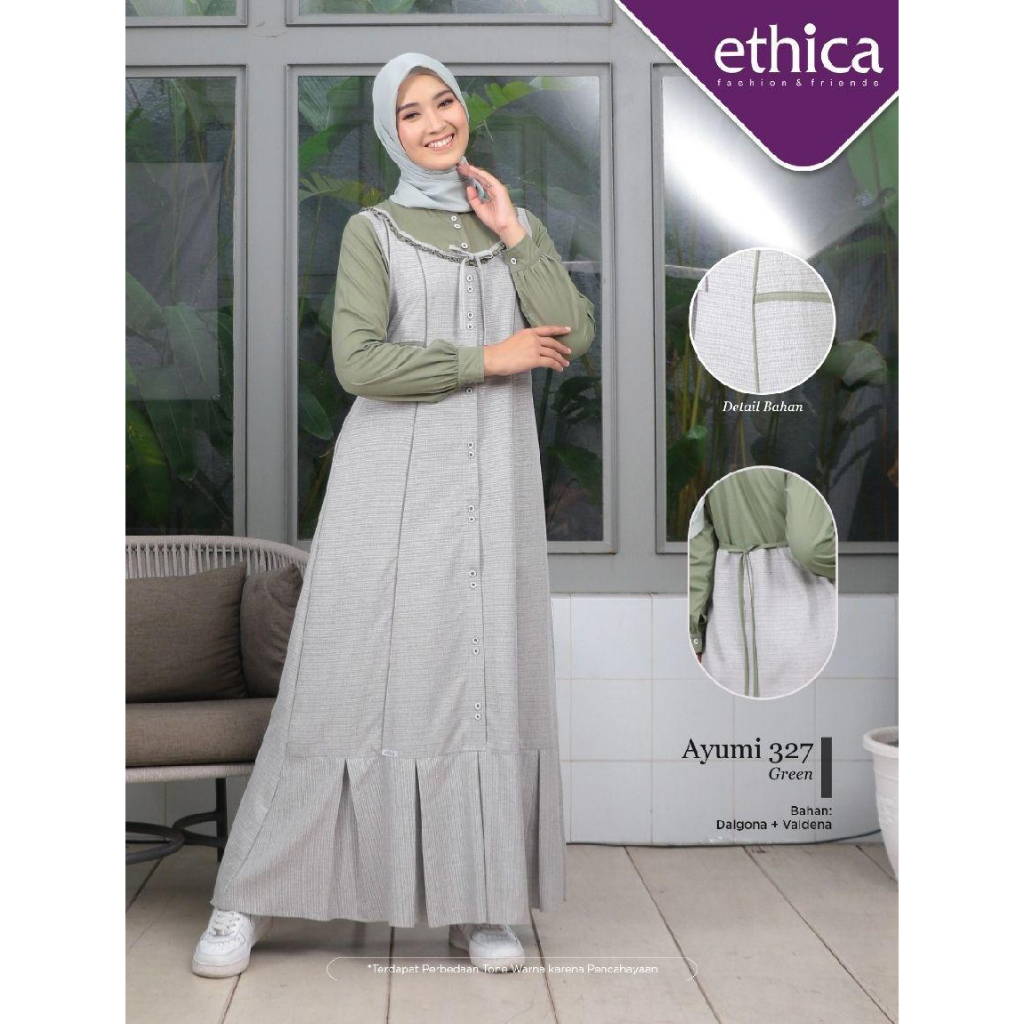 Baju Gamis Ayumi 327 by Ethica