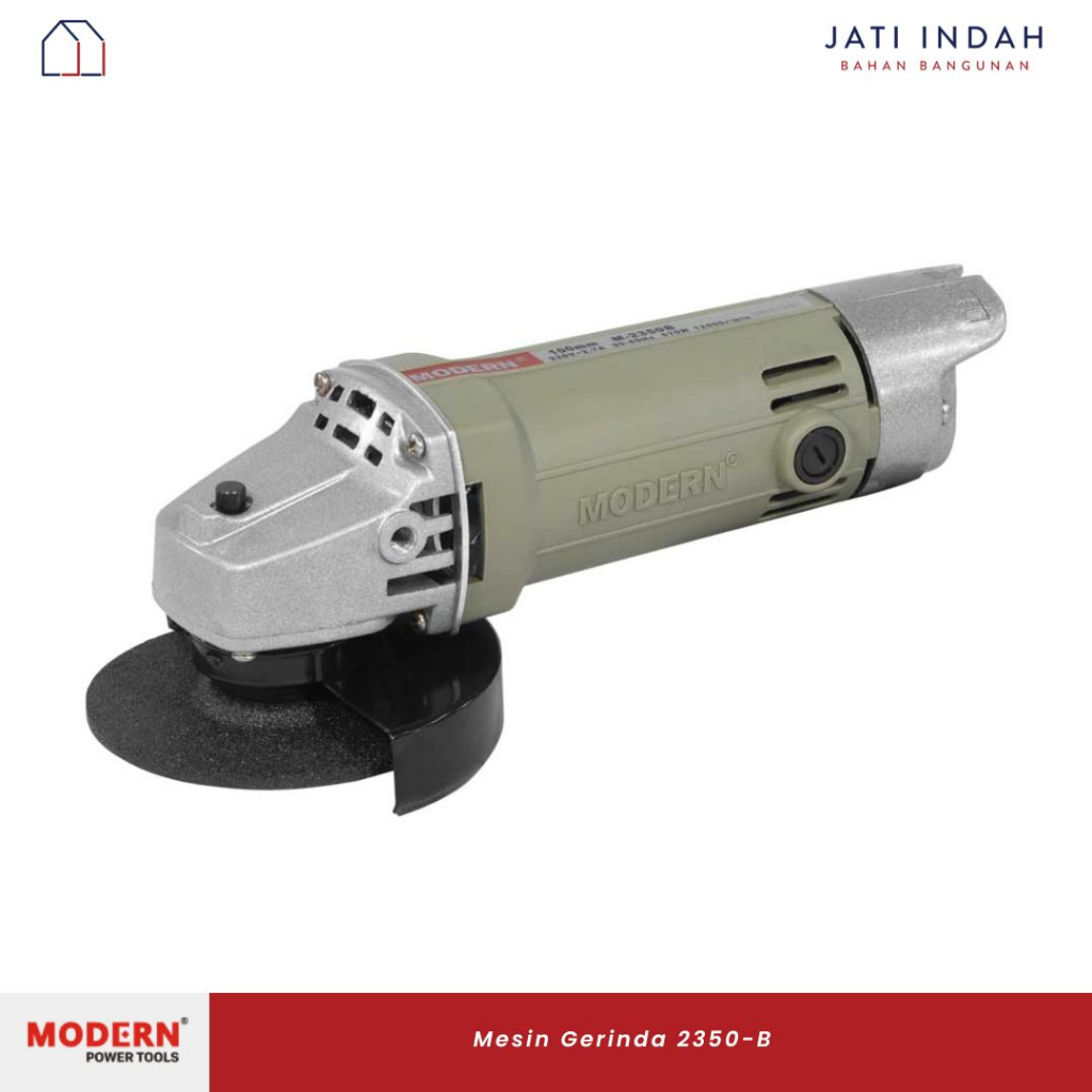 MESIN DISC GERINDA MODERN M-2350B | ANGLE GRINDER | GRENDO GRINDA