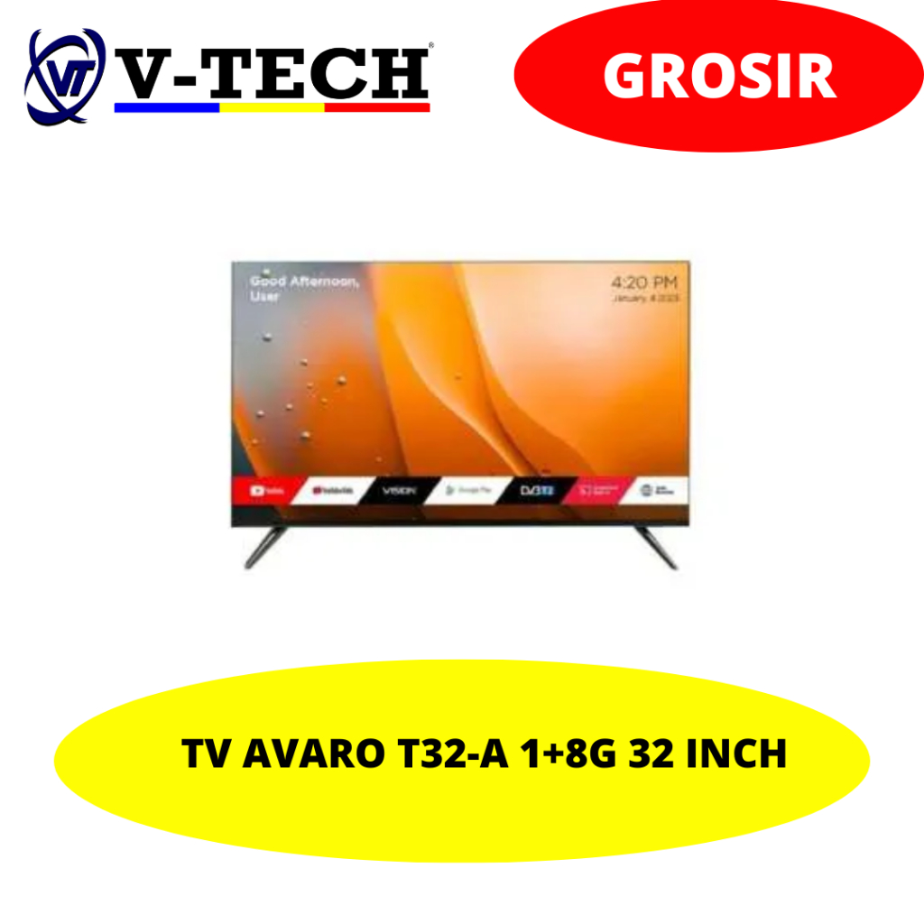 TV AVARO T32-A 1+8G 32 INCH