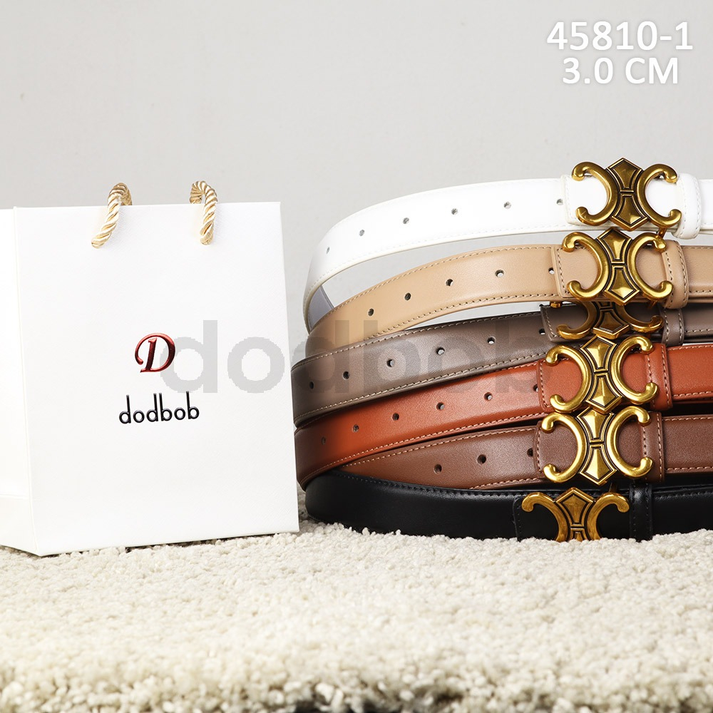 ‌Sabuk Kulit Tipis Wanita Minimalis Kantor – Aksesoris Dekoratif Hitam & Putih untuk Jas dan Rok