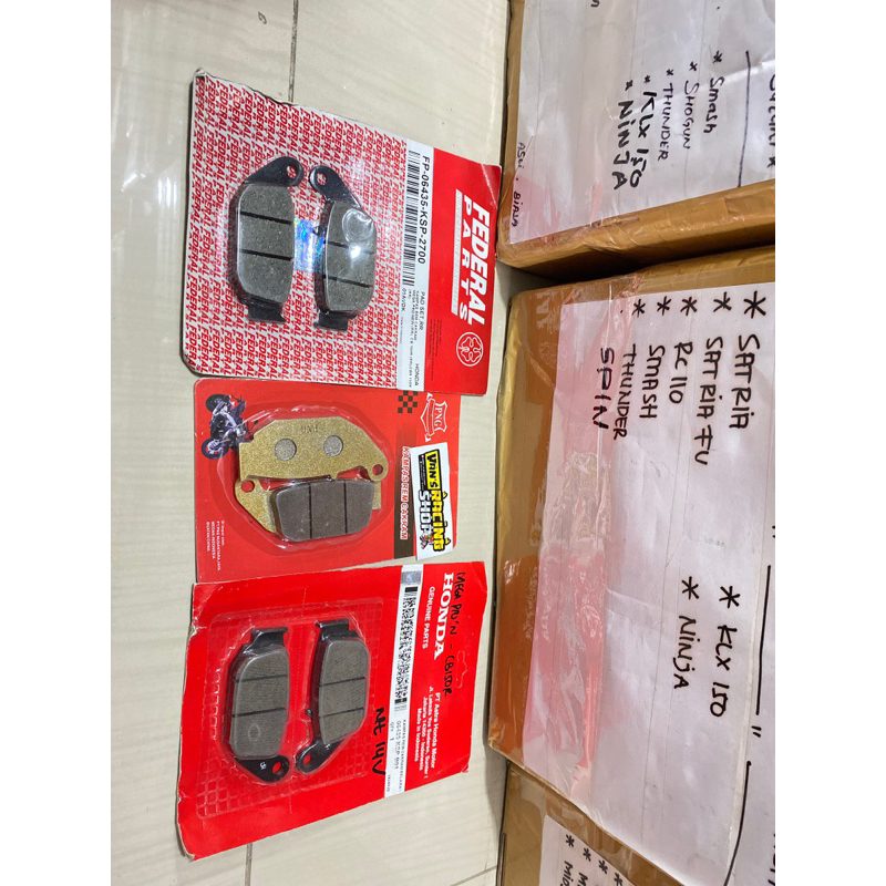 DISPAD KAMPAS REM BELAKANG CAKRAM KAIN REM BELAKANG MEGAPRO CB150R CB 150 R OLD CB 150R OLD
