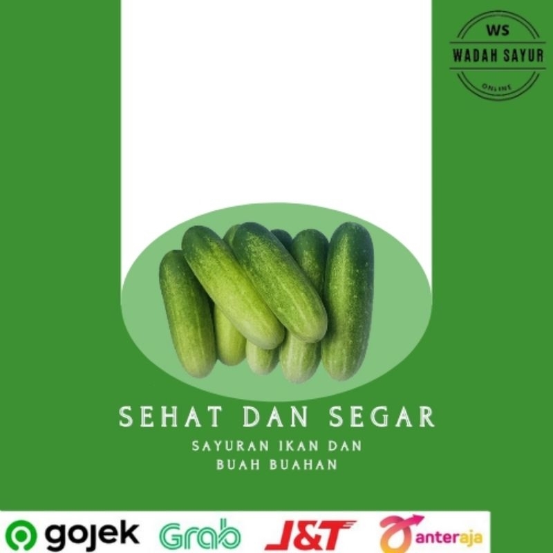 

Timun Lokal Segar ( 500 Gram ) | Wadah Sayur Bogor