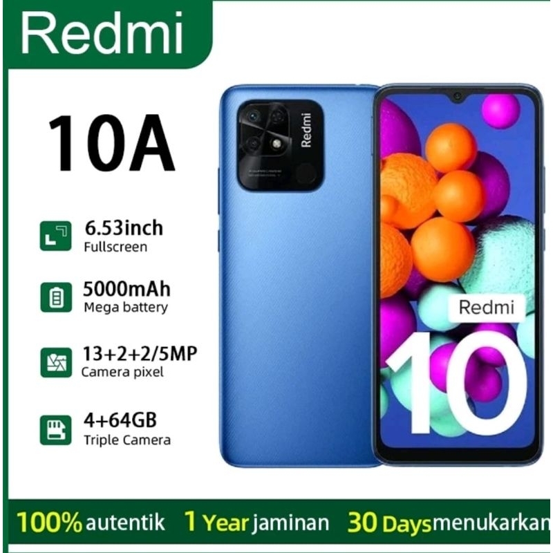 REDMI 10A RAM 4/64
