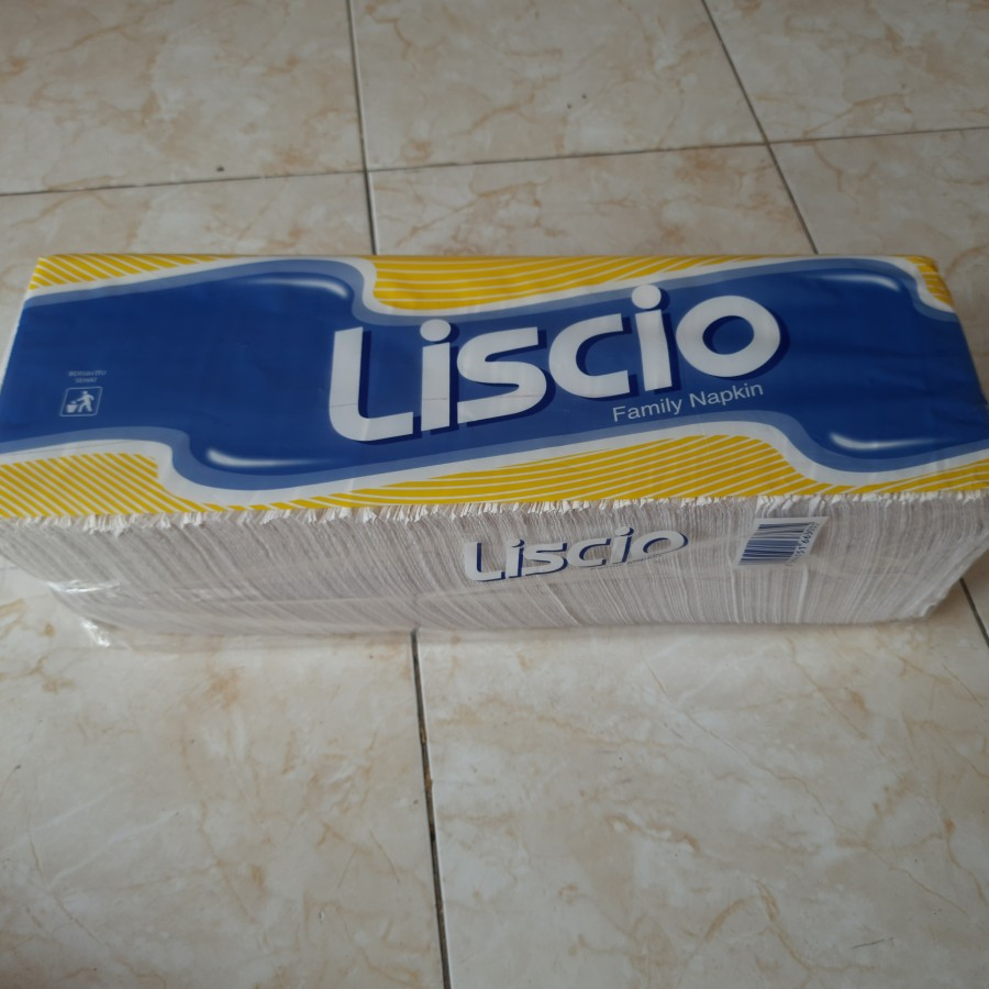 Tisu Napkin Liscio kiloan 400gr Putih