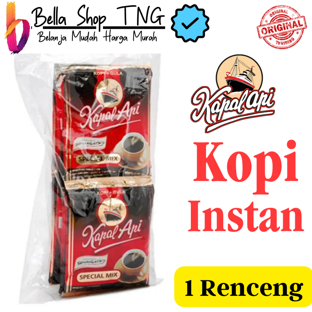 

Kapal Api Special Mix 23 gr 10 Sachet / 1 Renceng