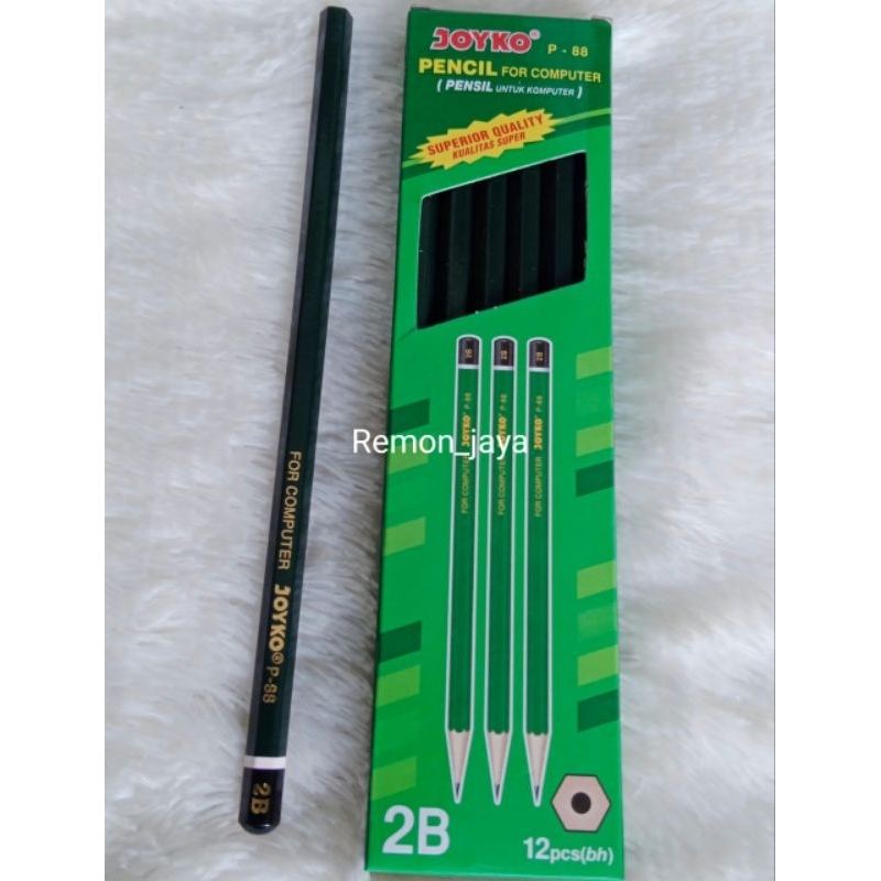 

promo pensil 2B joyko p-88 isi 12 Pcs