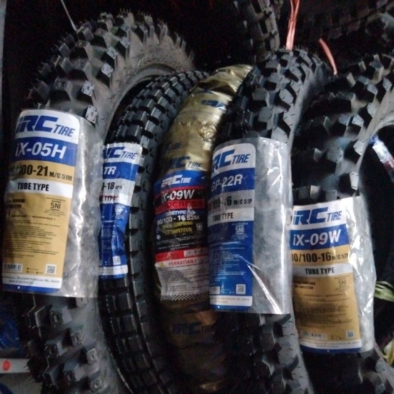 IRC - BAN TRAIL IRC LUAR MOTOR TRILL TUBETYPE (PILIH TIPE DAN UKURAN) TIRE GP-21F GP-22R TR TRIALS G