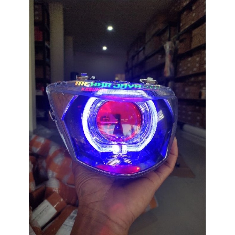 LAMPU DEPAN BILED MIO J MIO GT 2,5 HEADLAMP PROJECTOR BILETD MIO MIO GT