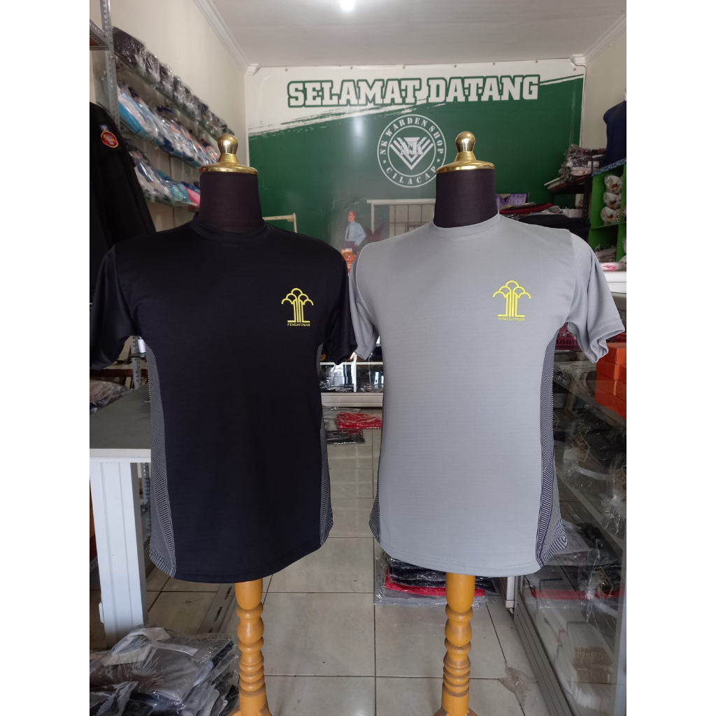 KAOS DALAM LOGO KEMENKUMHAM MODEL JERSEY - KEMENKUMHAM
