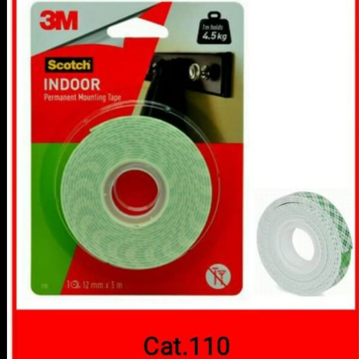 

Double Tape 3M 110-3B Scotch Mounting ( 12mm x 3M ) 3,5Kg