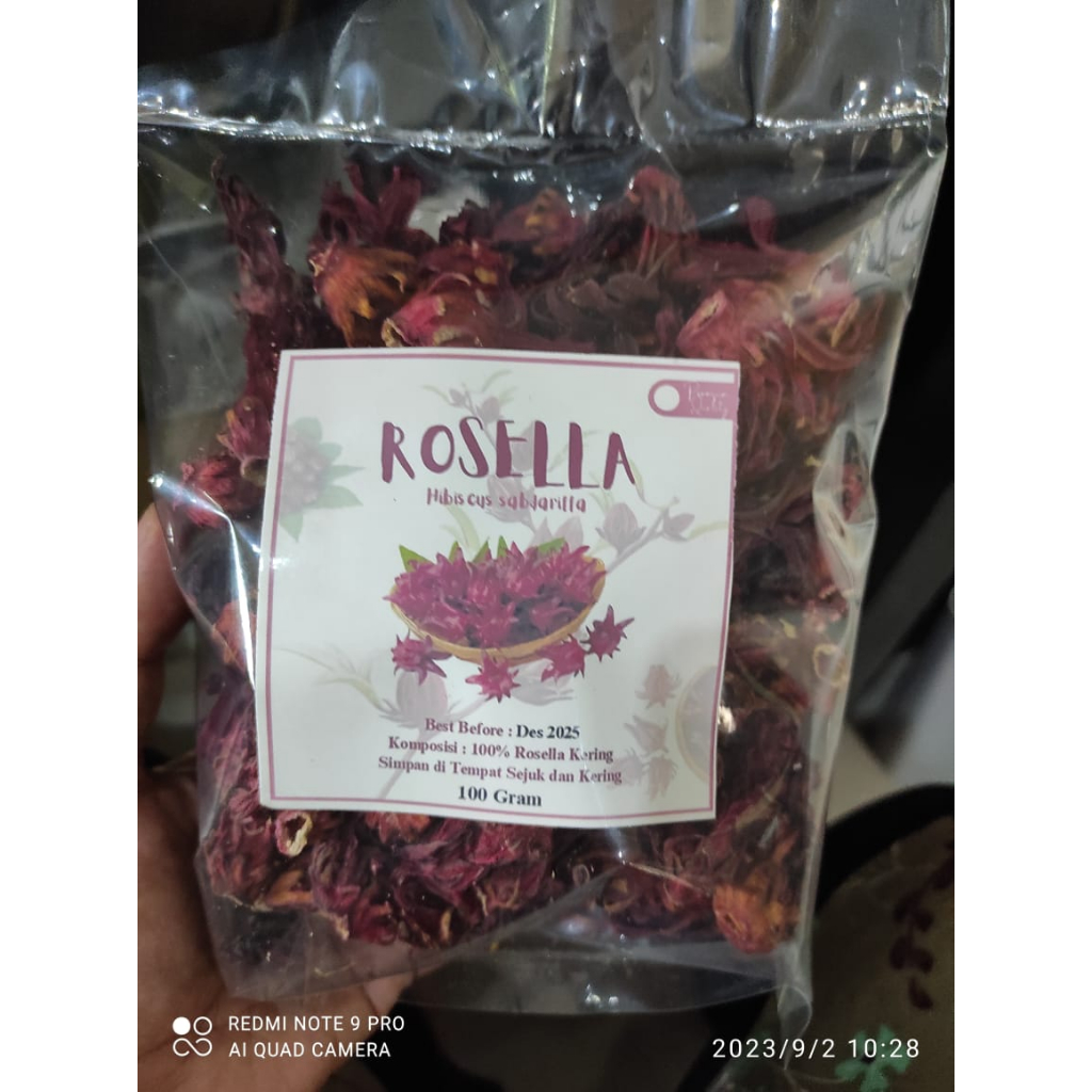 

TEH BUNGA ROSELLA KERING 100gr || BUNGA ROSELLA 100gr 100% ORIGINAL / TEH BUNGA ROSELLA / ROSELLA