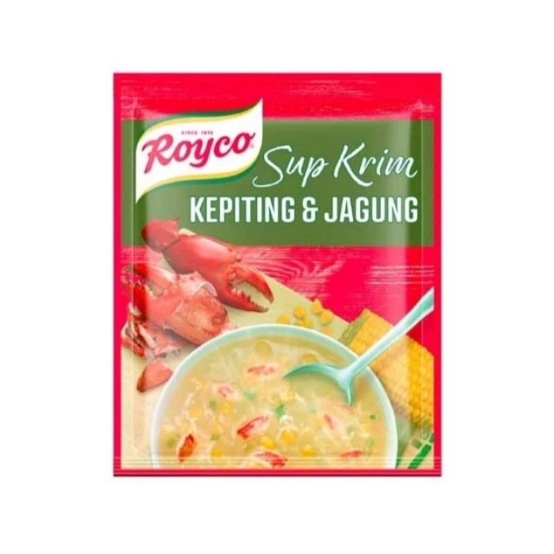 

ROYCO SUP KRIM KEPITING DAN JAGUNG 44 G