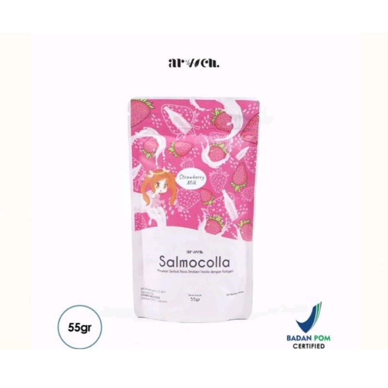 SALMOCOLLA ARVVEN KOLAGENTERMURAH/ARVVEN KOLAGEN/KOLAGEN STRAWBERRY/KOLAGEN SUSU