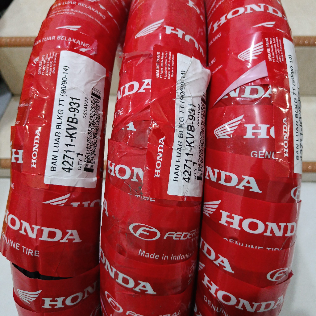 BAN HONDA 90/90-14 FEDERAL FT 235 AHM (bukan tubeless)