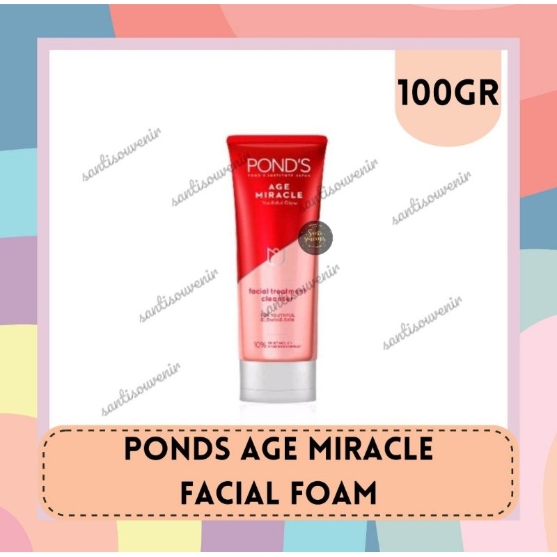 Ponds Age Miracle Facial Foam - 100g