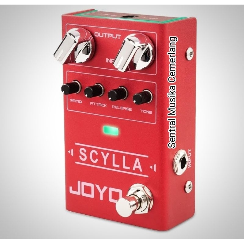 Efek Bass Joyo R-27 SCYLLA Bass Compressor Pedal Efek Gitar Bass