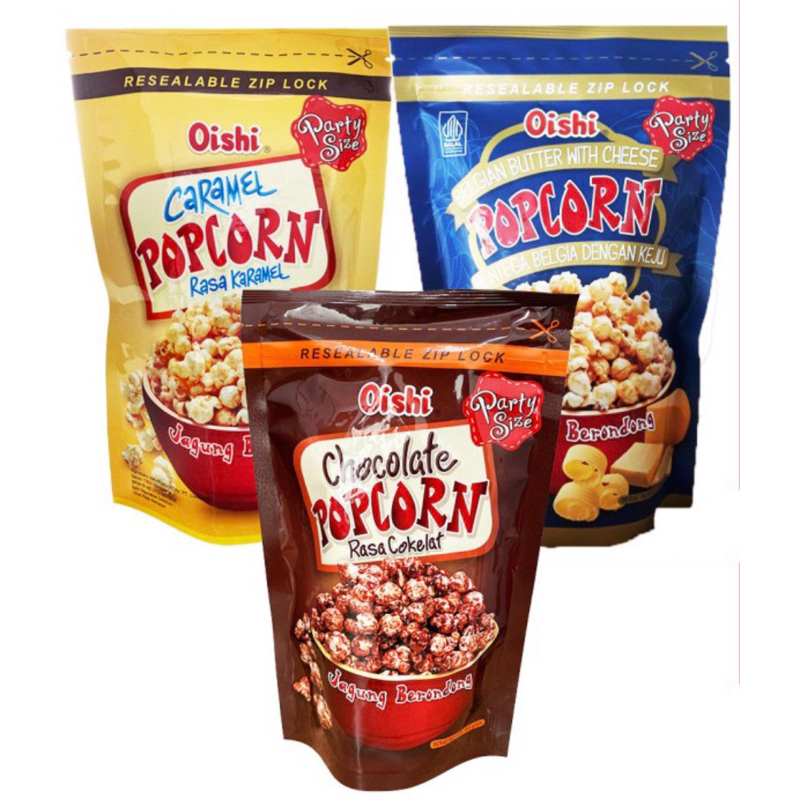 

POPOCORN POUCH OISHI 100gr