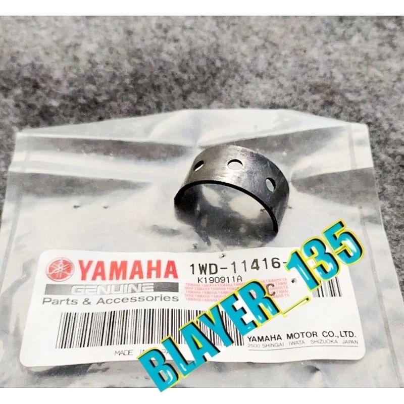 METAL PLANE BEARING CRANKSHAFT 1 R25 MT25 ORIGINAL YAMAHA