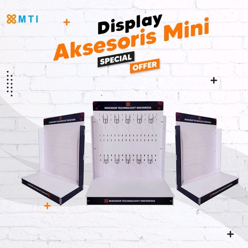 RAK MINIMALIS / RAK KONTER / RAK MINI V1 / RAK JUALAN / RAK AKSESORIS / RAK GANTUNG / RAK KONTER / R