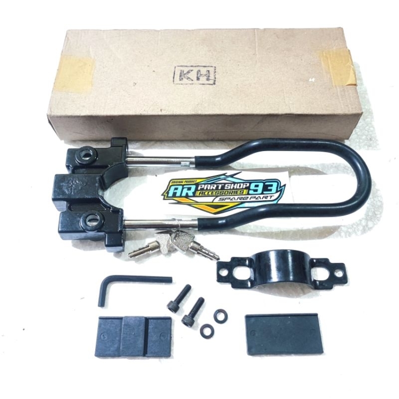 KUNCA GANDA , KUNCI GEMBOK RODA HONDA KIRANA, SUPRA, KARISMA , WIN, GL, TIGER, MEGAPRO ORIGINAL NEW 