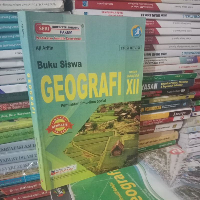 buku geografi SMA kelas 3-12 penerbit mediatama