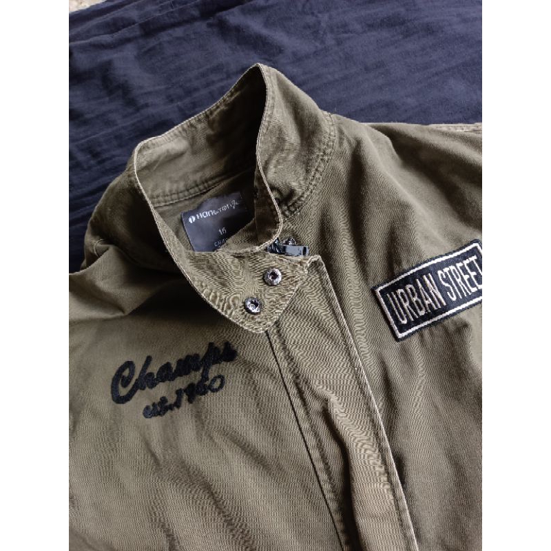 Jacket Military Hangten Olive 75x51 Fit M