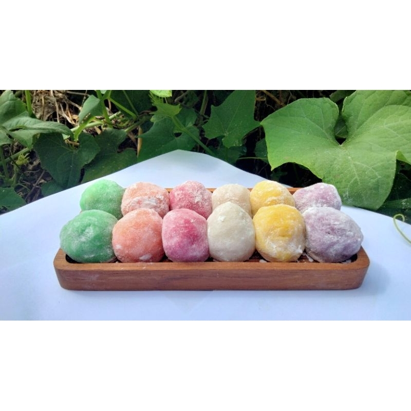 

mochi piral varian rasa isi kacang hijau 12 butir