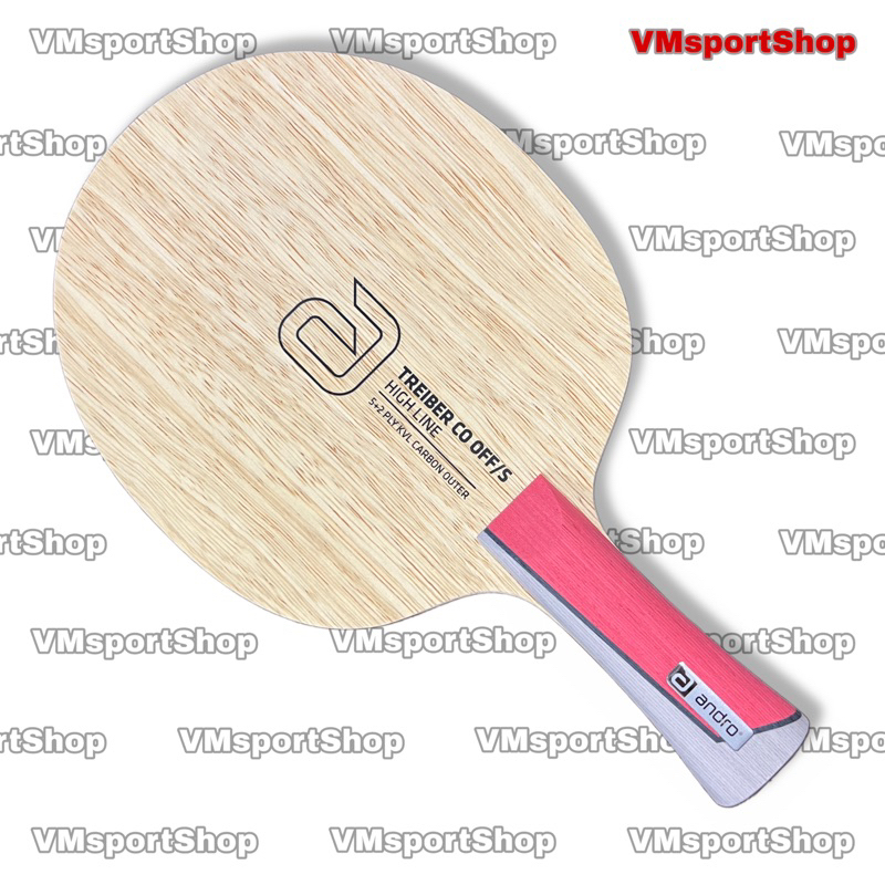 Andro Treiber CO OFF/S - Kayu Blade Bet Pingpong