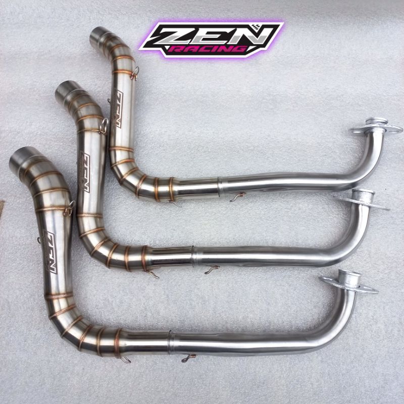 Leheran Header Knalpot Kobra Samlong Ngaceng Inlet 38 45 50 mm Beat Scoopy Vario PCX Mio Nmax Aerox 