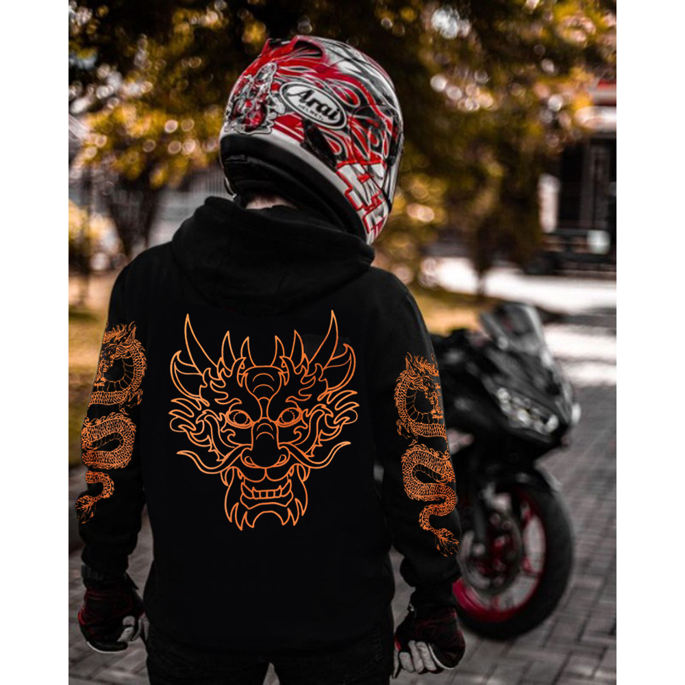 HOODIE MEMPHIS ORIGINS DRAGON JAPAN / SWEATER MEMPHIS / HOODIE JAPANESE