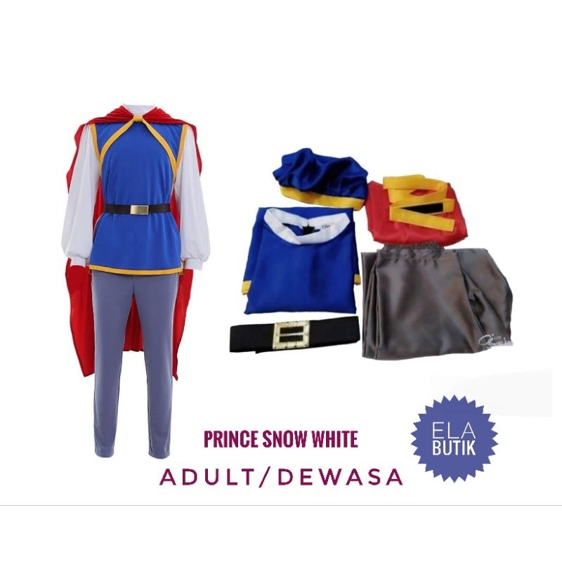 Kostum pangeran-dewasa-prince kostum-kostum snow white-halloween