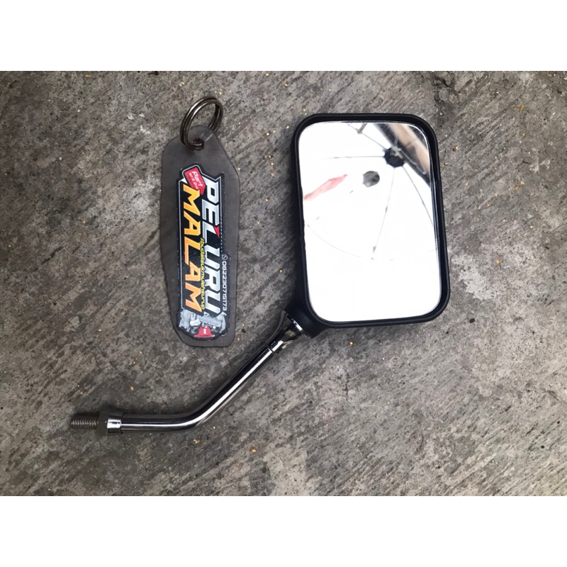 spion suzuki rc100 rc80 crystal sebelah kiri original baru