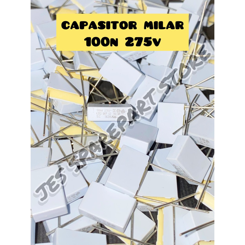 CAPASITOR MILAR 100n 275v