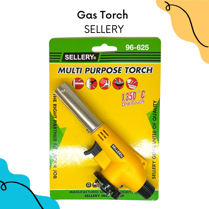 Sellery Gas Torch | Sellery Multi Purpose Torch | Pemantik Api | Gas Torch Berkualitas | Gas Torch T