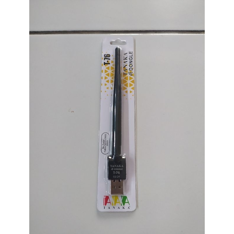 Dongle WiFi merek Tanaka T-76 support STB Tanaka, Matrix dan Lubby