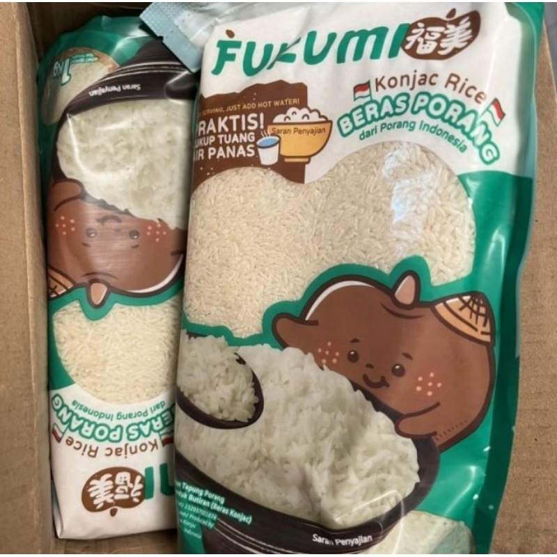 

Fukumi Beras Porang 1 Kg Pouch