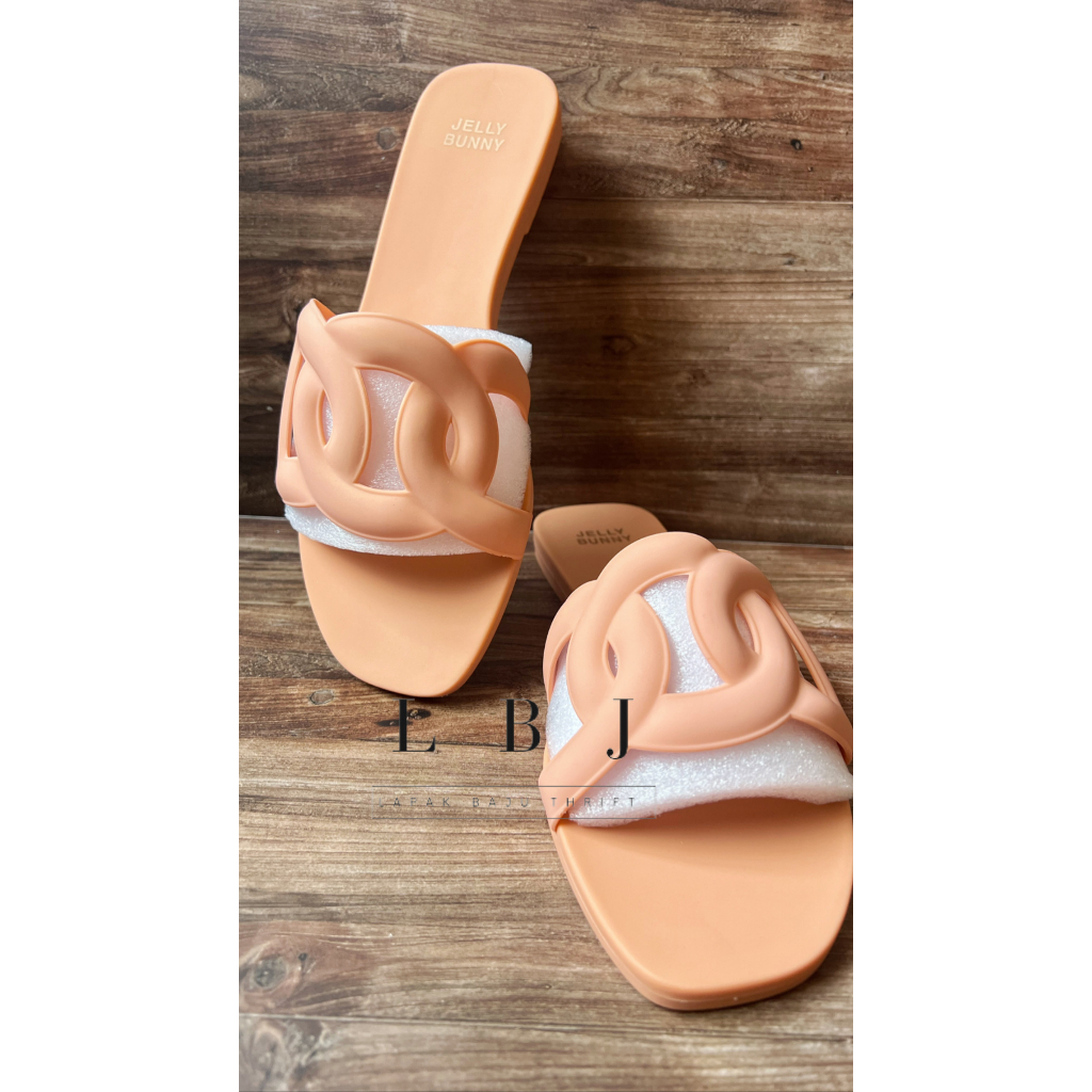 JELLY BUNNY SANDAL ORIGINAL - WRN ORANGE BRAND NEW SIZE 38 -LBJ125