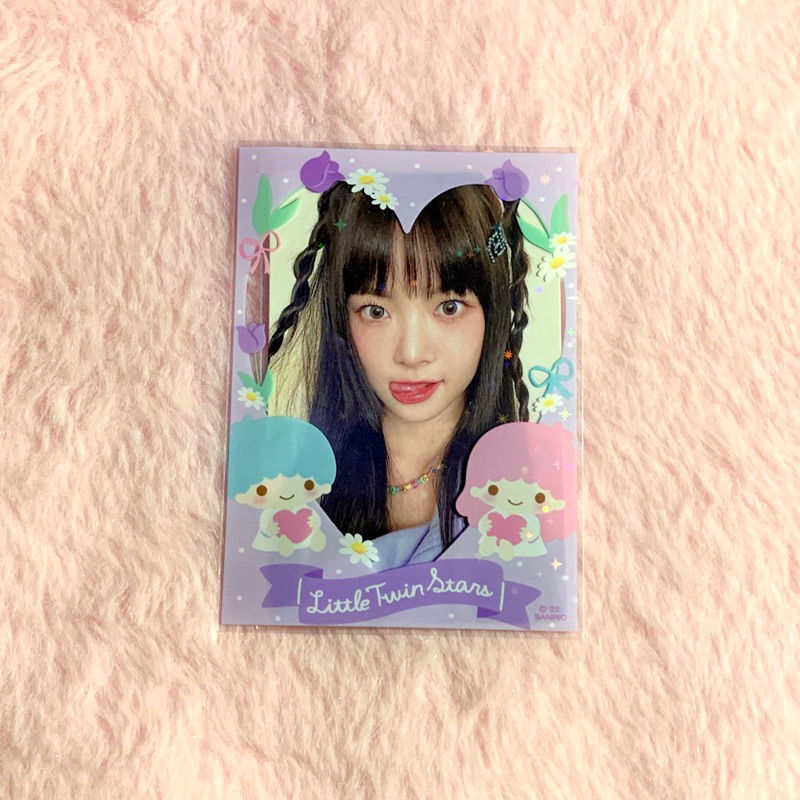 PHOTOCARD PC EUNCHAE LE SSERAFIM QR