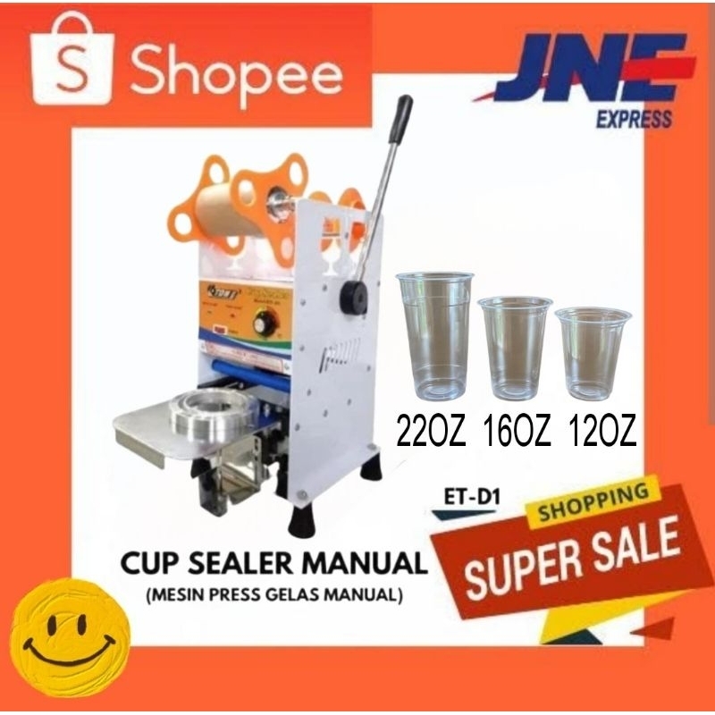 Mesin Cup Sealer Eton ET-D1 cup 22 oz