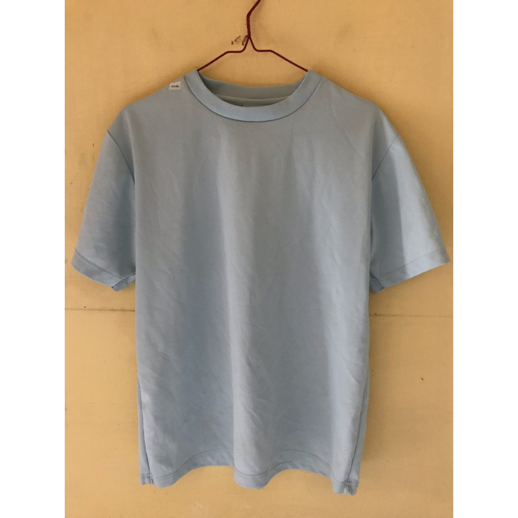 Baju kaos unisex United Athle biru